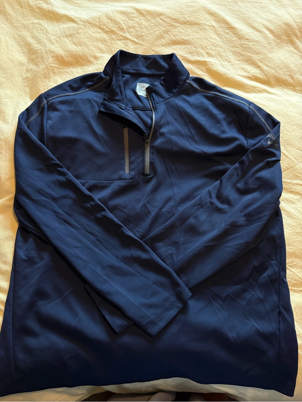Callaway Men's Navy Half-Zip Performance Pullover